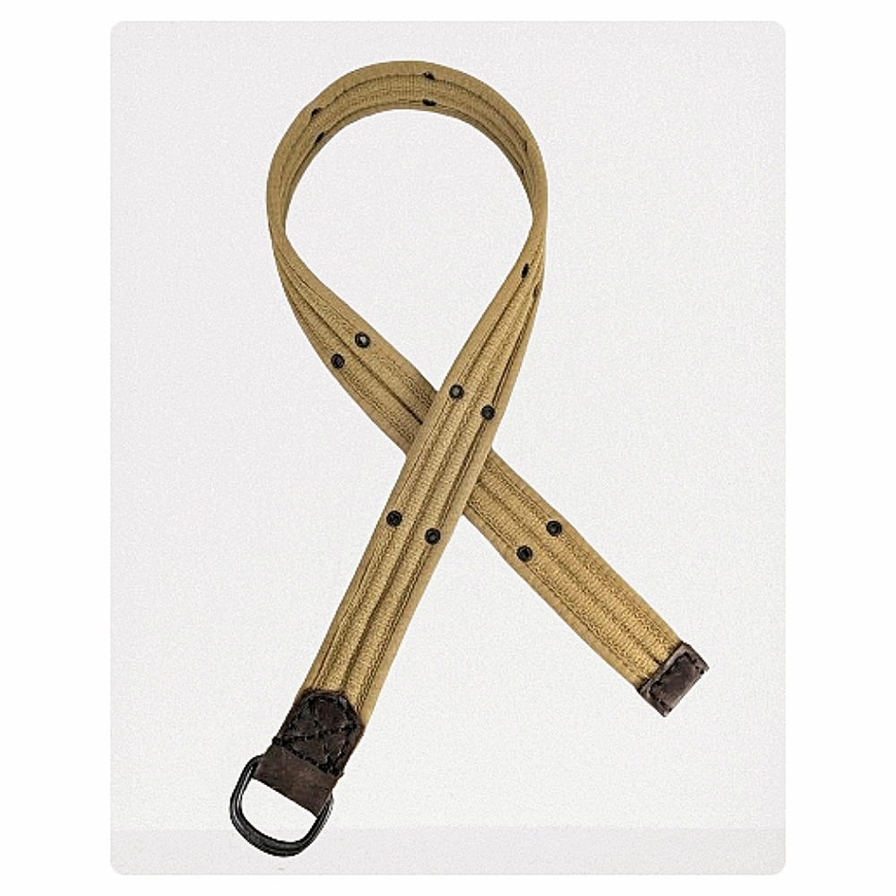 vintage 00's canvas grommet belt